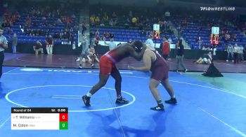 285 lbs Prelims - Tyrek Williams, New Bedford vs Malikai Colon, Timberlane