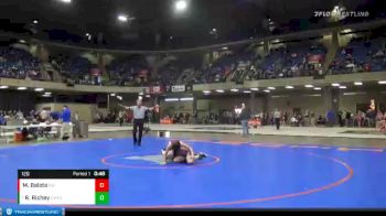 120 lbs Quarterfinal - Rachel Richey, Robinson vs Mia Balota, Benton WC