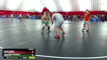 251-269 lbs Round 1 - Tate Sigler, LeRoy Panthers vs Brayden Franzen, Geneseo