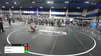 83 lbs Consi Of 8 #2 - Boxer Stone, All In Wr Ac vs Braiden Foster, Gold Rush Wr Ac