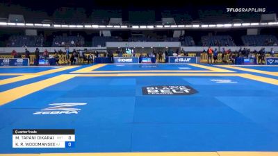 MARKO TAPANI OIKARAINEN vs KRISTIAN R. WOODMANSEE 2019 World IBJJF Jiu-Jitsu No-Gi Championship
