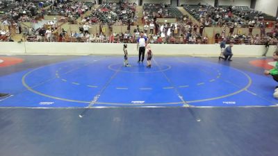 37 lbs Consolation - Colten Strickland, Backyard Brawlers Wrestling Club vs Kaydence Neal, Dendy Trained Wrestling