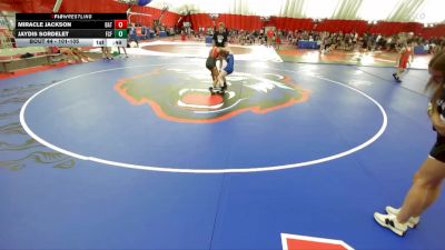 101-105 lbs Round 3 - Miracle Jackson, Batavia vs Jaydis Sordelet, Franklin Central Flashes