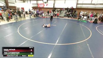 39 lbs Cons. Round 3 - Knox Arthur, Skyridge vs Finn Cuthbertson, Northside Wrestling Club