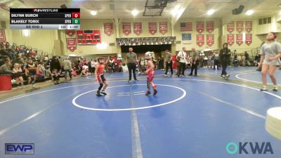 43 lbs Rr Rnd 3 - Dilynn Burch, Sperry Wrestling Club vs Blakely Torix, Sperry Wrestling Club