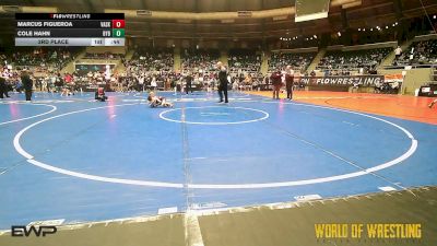 49 lbs 3rd Place - Marcus Figueroa, Vasky Bros vs Cole Hahn, Backyard Brawlers
