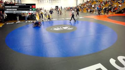 174 lbs Champ. Round 2 - Jeivan Ross, Marian vs Keenan Shively, Georgetown (KY)