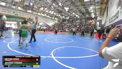 106 Boys Cons. Round 5 - Anthony Strahm, Holtville vs Hector Cahue, Carlsbad