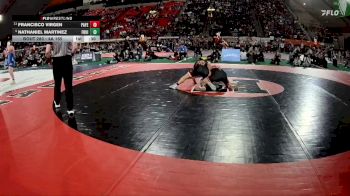 4A 165 lbs Cons. Round 2 - Francisco Virgen, Payette vs Nathaniel Martinez, Fruitland