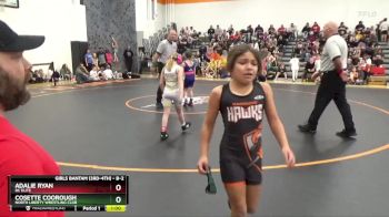 B-2 lbs Round 2 - Adalie Ryan, DC Elite vs Cosette Coorough, North Liberty Wrestling Club