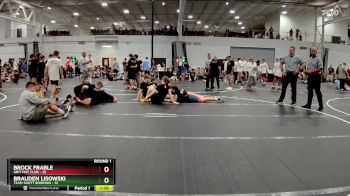 157 lbs Round 1 (8 Team) - Brock Frable, Grit Mat Club vs Brauden Lisowski, Team Shutt Bowman