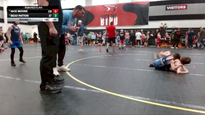 55 lbs Round 1 - Beau Patton, JET vs Jace Moore, Grizzlies Wrestling Club