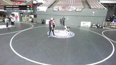 113 lbs 3rd Place Match - Andrew Garcia, Rough House Wrestling vs Trevor Lambert, Temecula Valley High School Wrestling
