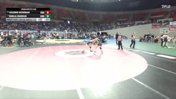 6A/5A Girls 115 Cons. Semi - Emilia Ensrud, Canby Girls vs Valerie Bowman, Bend Girls