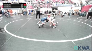 55 lbs Rr Rnd 1 - Jaxyn Fowler, Standfast vs Mason Gregory, Harrah Little League Wrestling