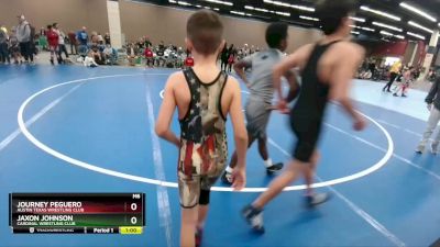 83 lbs Quarterfinal - Jaxon Johnson, Cardinal Wrestling Club vs Journey Peguero, Austin Texas Wrestling Club