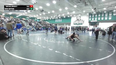 138 lbs Cons. Round 5 - Niko Bitton, Hoover vs Bryan Minsky, Yucca Valley