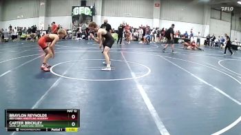 135 lbs Champ. Round 3 - Carter Brickley, Level Up Wrestling Center vs Braylon Reynolds, Red Cobra Wrestling Academy