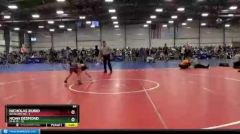 60 lbs Round 2 - Noah Desmond, PA Blue vs Nicholas Rubio, No Escape WA