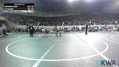 106 lbs Round Of 16 - Kiowyn Deaton-Vancuren, Grove Takedown Club vs Bentley Sweet, Henryetta Knights Wrestling Club