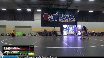 113 lbs Quarterfinal - Thiago Guardiola, Wisconsin vs Abdirahman Unle, MWC Wrestling Academy