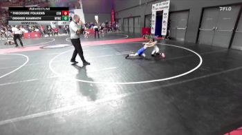 60 lbs Semifinal - Theodore Folkens, Maverick Training Center vs Dekker Kamrath, Waterford Youth Wrestling Club