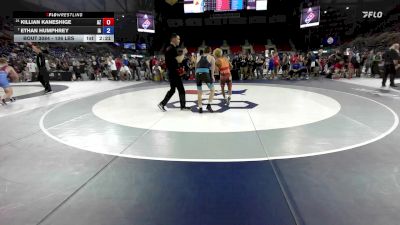 106 lbs Cons. Sub-rd Of 16 - Killian Kaneshige, AZ vs Ethan Humphrey, IA