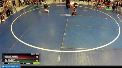 120 lbs Champ. Round 2 - Ry Talbot, Aniciete Training Club vs Hollis Sharp, Elko Wrestling Club