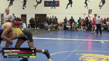 165 Freshman/Soph Champ. Round 2 - Elijah Timbrouck, Alfred State vs Jesus Bautista, Adrian