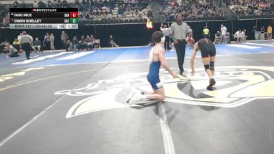 120-4A/3A Champ. Round 1 - Owen Shelley, Catonsville vs Jase Ince, Severn Run