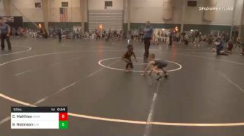 52 lbs Semifinal - Carter Matthias, Nebraska Wrestling Academy vs Beckett Robinson, Elm Creek Wrestling Club