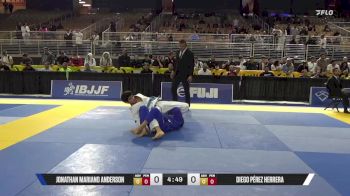 Diego Pérez Herrera vs Jonathan Mariano Anderson 2025 Pan Jiu Jitsu IBJJF Championship