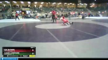 132 lbs Round 1 (4 Team) - Coy Butner, 2/1A Pine Eagle vs Caden Landmark, 2/1A Coquille