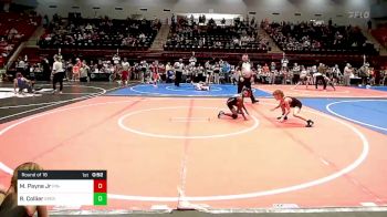 67 lbs Round Of 16 - Manny Payne Jr, Pin-King All Stars vs Ryker Collier, Sperry Wrestling Club