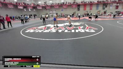 165 lbs Cons. Round 3 - Gabriel Orosco, Quincy vs Emanuel Diaz, Aurora Universtiy