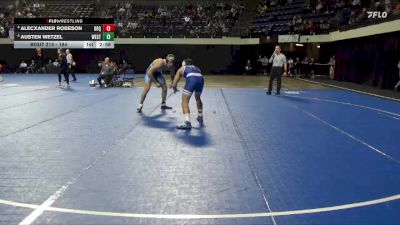 184 lbs Cons. Round 3 - Austen Wetzel, Westminster vs Alecxander Robeson, University Of Dubuque