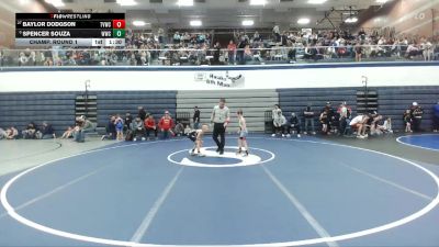 63 lbs Champ. Round 1 - Baylor Dodgson, Treasure Valley Wrestling Club vs Spencer Souza, Weiser Wrestling Club
