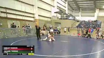 140 lbs Round 4 - Michael Thomas, Alaska vs Oakley Maddox, Idaho