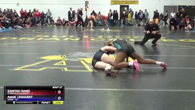 143.0 Round 4 (16 Team) - Saniyah Ward, D`Youville University vs Paige Lenhardt, Tiffin