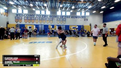 126 lbs 3rd Place Match - Gabriel Tellez, Eagle Empire vs Clinton Legg, Lake Highland Prep