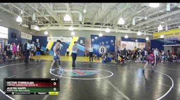 138 lbs Cons. Round 2 - Austin Nappi, North Port High School vs Victor Torrealba, Cardinal Gibbons High School W