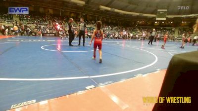 46 lbs Quarterfinal - Journey Whitford, Sanderson Wrestling Academy vs Reagan Garland, Berryhill Wrestling Club