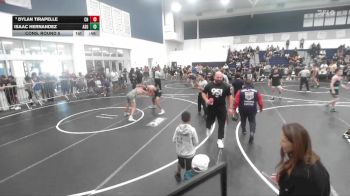 157 lbs Cons. Round 5 - Dylan Tirapelle, Clovis High vs Isaac Hernandez, ASG