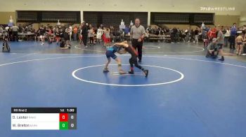 53 lbs Prelims - Oliver Lester, Broad Axe Wrestling Club Red.10 vs Wyatt Breton, Smittys Barn ES