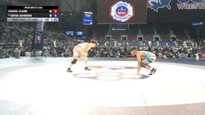 157 lbs Champ. Rd Of 128 - Cashil Clark, Ohio vs Devin Johnson, Wisconsin