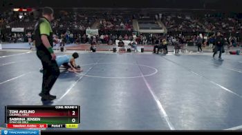 107G Cons. Round 6 - Sabrina Jensen, Syracuse Girls vs Toni Avelino, Caldwell Girls