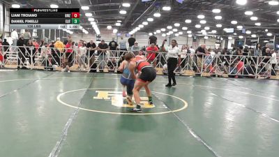 126 lbs Rr Rnd 1 - Liam Troiano, Grizzly Wrestling Club - HSB vs Daniel Finelli, ELITE NJ BLACK - HSB