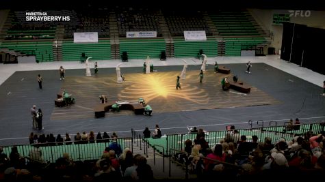 Sprayberry HS "Marietta GA" at 2026 WGI Guard Buford Regional+