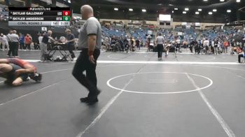 125 lbs Cons. Round 2 - Skyler Anderson, Ottawa University vs Skylar Galloway, Labette Community College