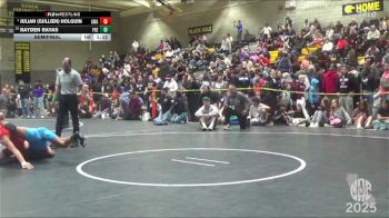 122 lbs Semifinal - Julian (Gullien) Holguin, AWA vs Rayden Rayas, Fresno